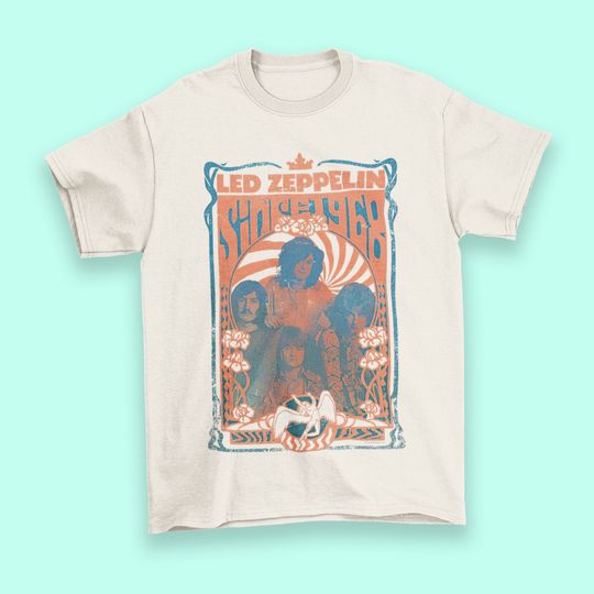 Discover LE.D ZE.PP.ELIN Vintage Style Since 1968 Cream ClassicT-Shirt