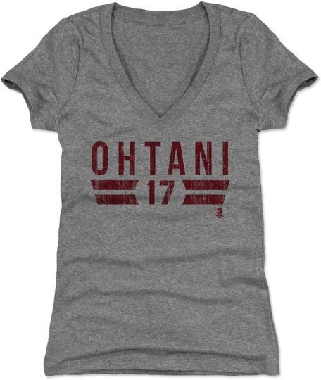 Discover Shohei Ohtani Women's Shirt - Shohei Ohtani Los Angeles Font