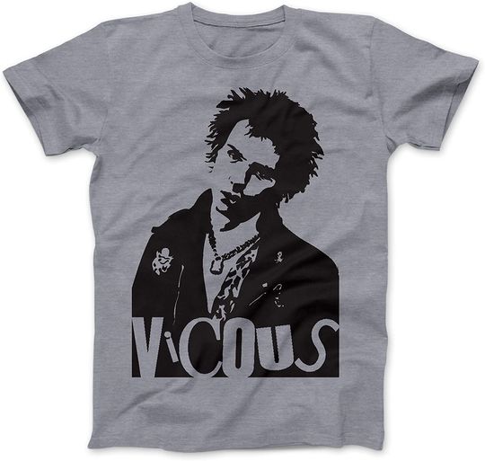 Discover Bees Knees Tees Sid Vicious Tribute T-Shirt