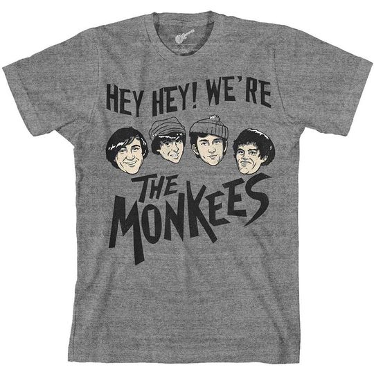 Discover The Monkees Unisex T-Shirt: Hey Hey!