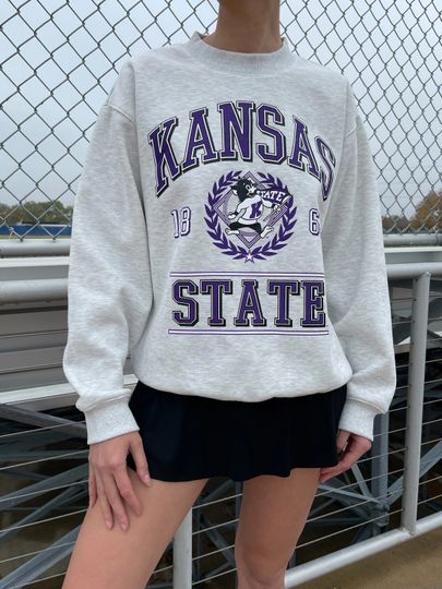 Discover Kansas State EST 1863 Sweatshirt, Vintage Kansas State Wildcats Sweatshirt