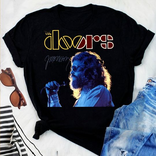 Discover Jim Morrison The Doors Signed Band Tee