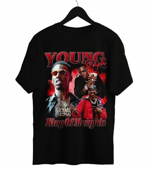 Discover Young Dolph Legend Rapper Graphic Shirt