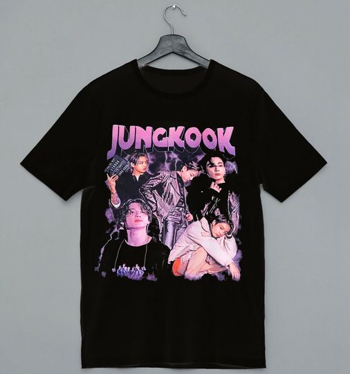 Discover Jungkook Vintage Style Graphic T-Shirt