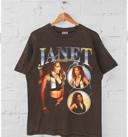 Discover 90s Janet Jackson Vintage T-Shirt