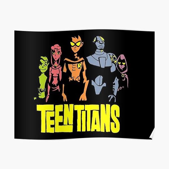 Discover teen titans Premium Matte Vertical Poster