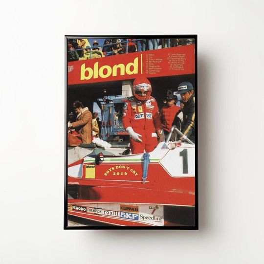 Discover Blond, Frank Ocean Poster