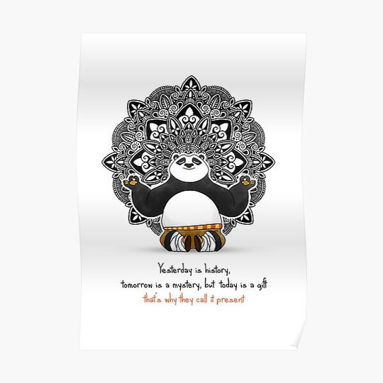 Discover Today is a Gift Premium Matte Vertical Poster