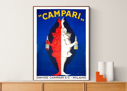 Discover Campari (1921) - PosterArte - Poster Vintage - Advertising Poster