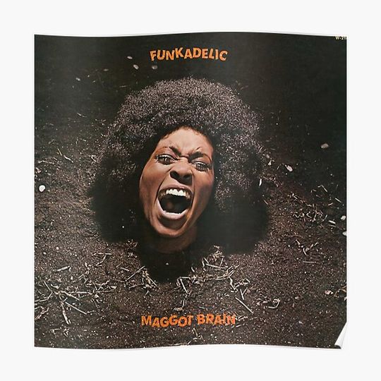 Discover the skull Maggot Brain cover Premium Matte Vertical Poster