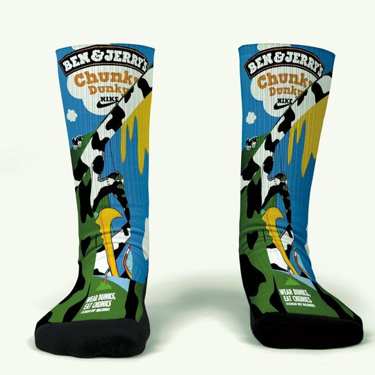 Discover Chunky Dunky Dunk Socks-Match sock