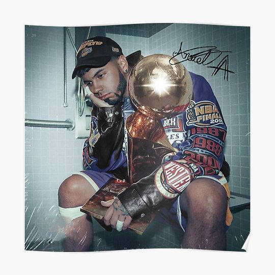 Discover Anuel AA - Subelo Merch Premium Matte Vertical Poster