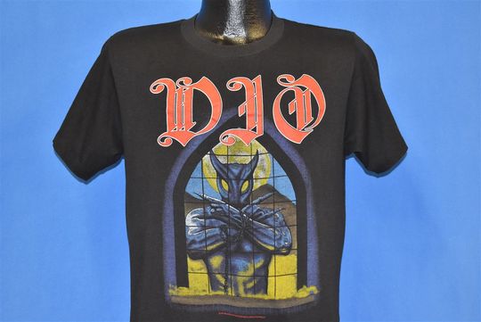 Discover 80s Dio Dream Evil American Tour 1987 T Shirt