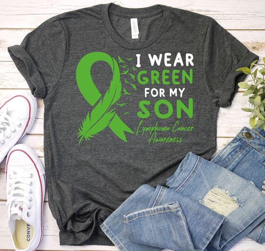 Discover Lymphoma Cancer Awareness Shirt,Lymphoma Lime Green Ribbon Shirt,Lymphoma Warrior