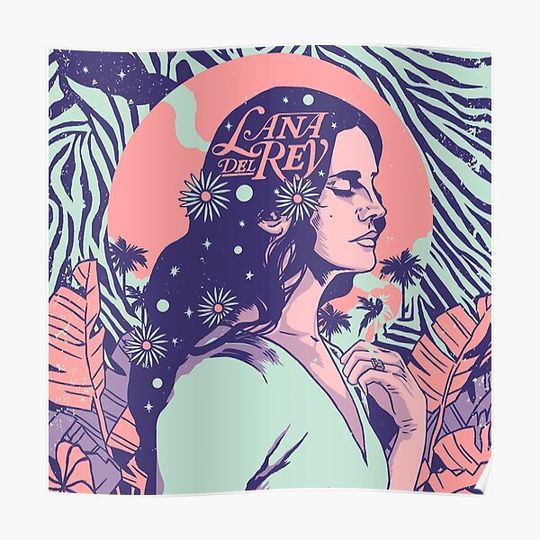 Discover lana del style ray tour 2023 Premium Matte Vertical Poster