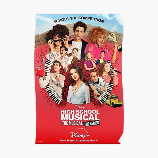 Discover High School Musical - The Musical - The Series (2019) Premium Matte Vertical Poster