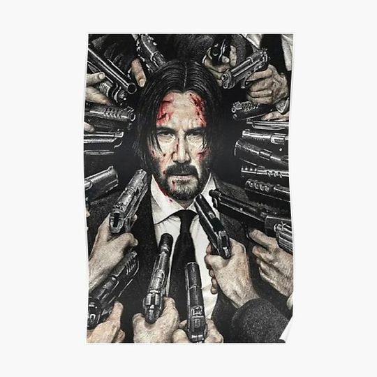 Discover John Wick Poster Premium Matte Vertical Poster