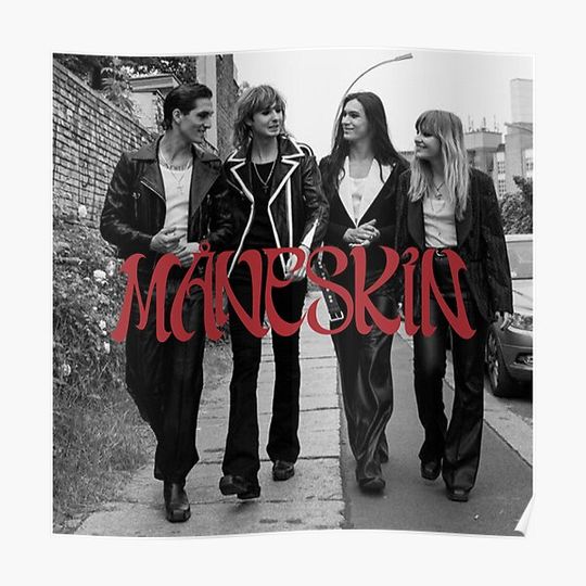Discover Maneskin Premium Matte Vertical Poster