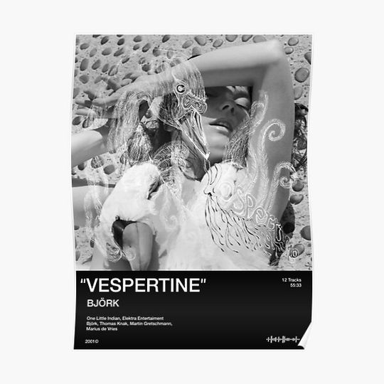 Discover Bjork - Vespertine Premium Matte Vertical Poster