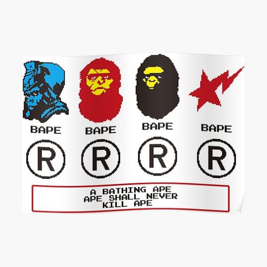 Discover Hypebeast streetwear toon Premium Matte Vertical Poster
