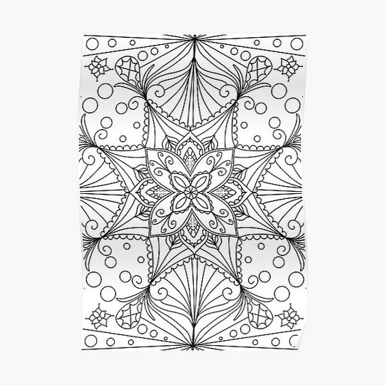 Discover Coloring Pages for kids, DIY colouring Premium Matte Vertical Poster