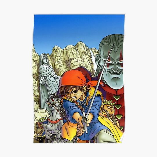 Discover Dragon Quest VIII Premium Matte Vertical Poster