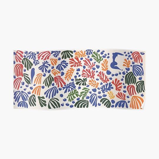 Discover Henri Matisse - The parakeet and the premium siren matte vertical poster