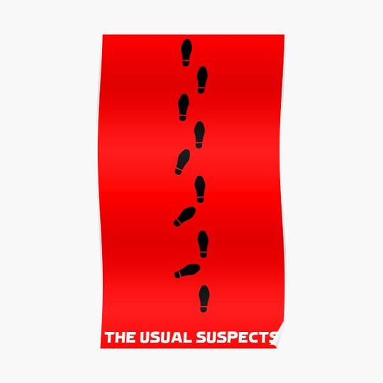 Discover The Usual Suspects Milestones Premium Matte Vertical Poster
