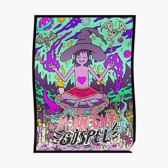 Discover MIDNIGHT GOSPEL Premium Matte Vertical Poster