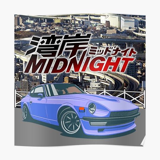 Discover Wangan Midnight Devil Z Premium Matte Vertical Poster