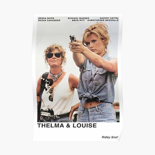 Discover Thelma Louise poster Premium Matte Vertical Poster