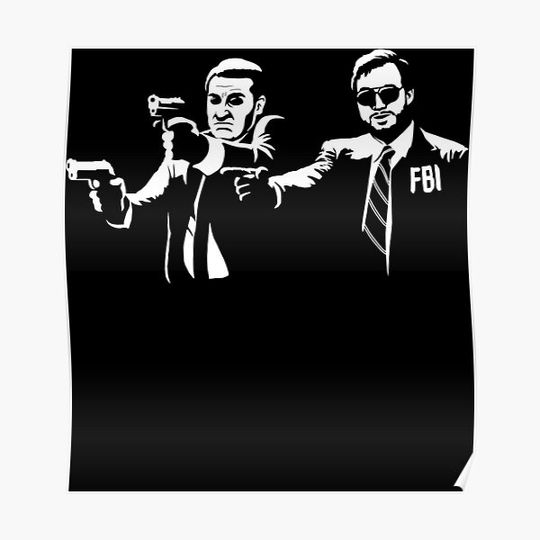 Discover Michael Scarn and Bert Macklin Premium Matte Vertical Poster