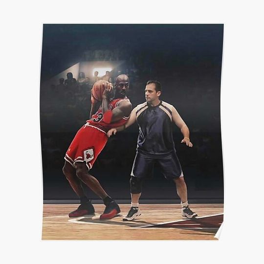 Discover Ball Machine Michael Scott Premium Matte Vertical Poster