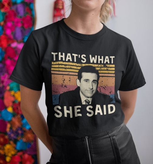 Discover That's What SHE Said Vintage T Shirt