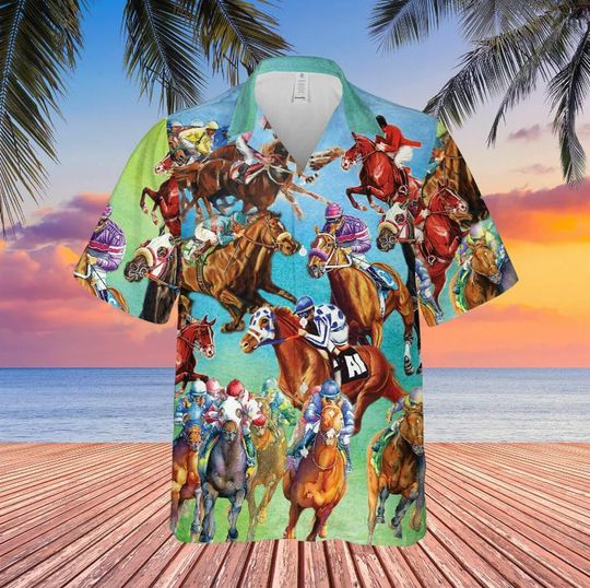 Discover Amazing Secretariat Horse Race Unisex Hawaiian Shirt