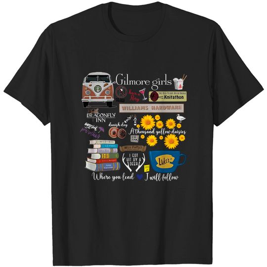 Discover Vintage Star Hollow T-Shirts, Gilmore Girls T-Shirts