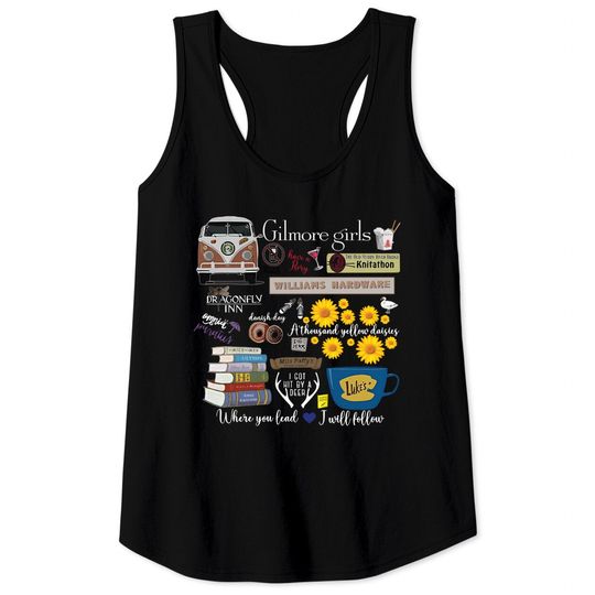 Discover Vintage Star Hollow Tank Tops, Gilmore Girls Tank Tops