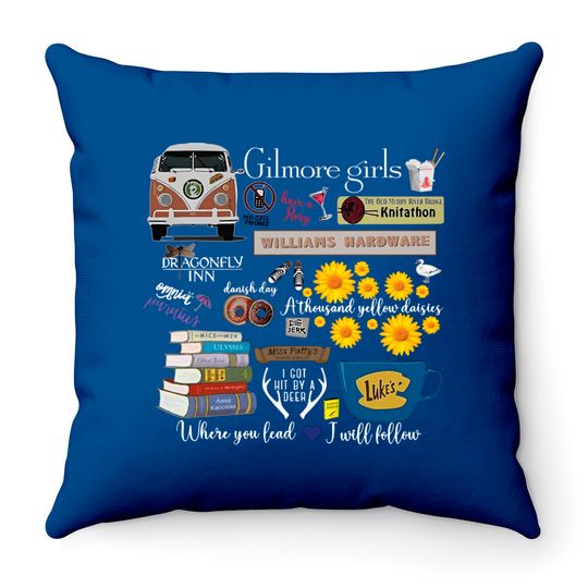 Discover Vintage Star Hollow Throw Pillows, Gilmore Girls Throw Pillows