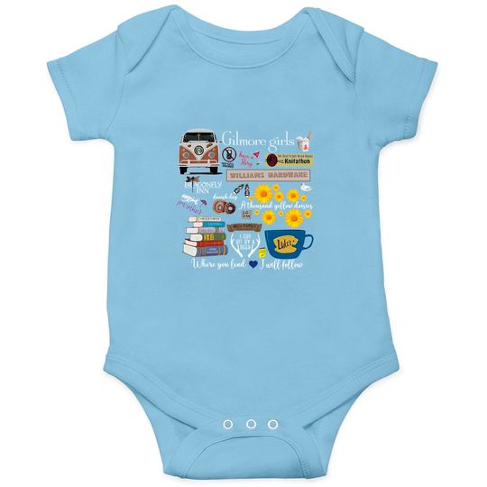 Discover Vintage Star Hollow Onesies, Gilmore Girls Onesies