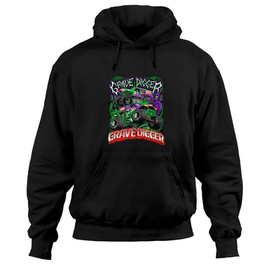 Discover Vintage 1994 Grave Digger Monster Jams Truck Hoodies