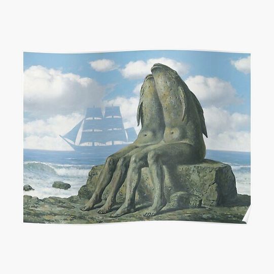 Discover Rene Magritte - The Wonders of Nature Premium Matte Vertical Poster