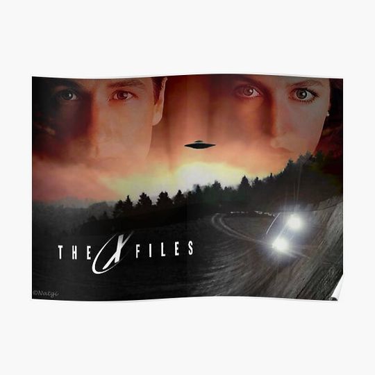 Discover X-Files Poster Premium Matte Vertical Poster