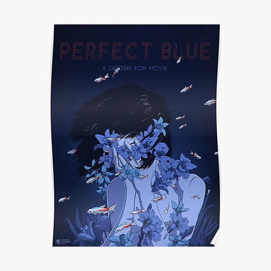 Discover Perfect Blue movie Premium Matte Vertical Poster