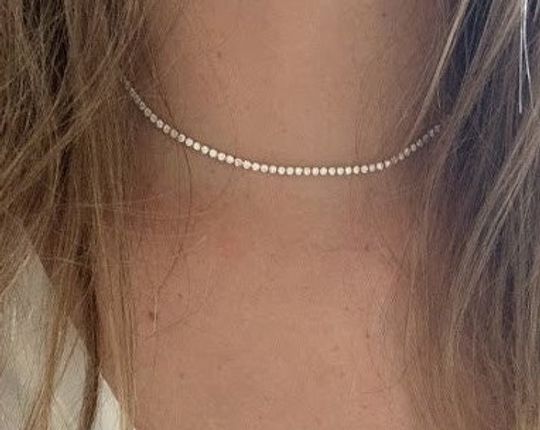 Discover Cubic Zirconia Tennis Necklace - 14K Gold Filled
