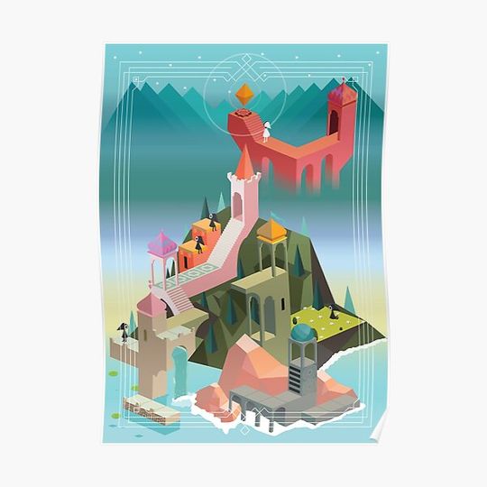 Discover One Special Day Monument Valley Premium Matte Vertical Poster