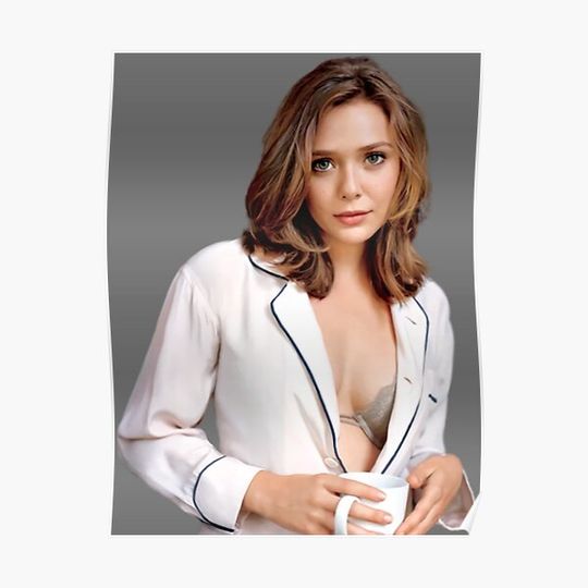 Discover Elizabeth Olsen | Design #t84 Premium Matte Vertical Poster