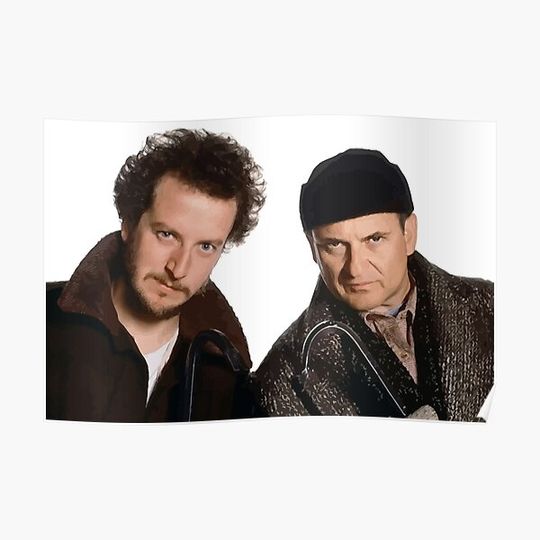 Discover Harry and Marv Premium Matte Vertical Poster