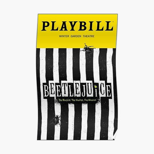 Discover Beetlejuice Premium Matte Vertical Poster