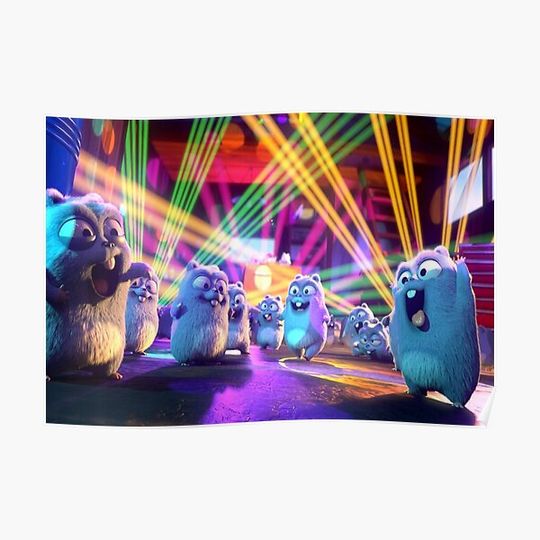 Discover Lemmings Party Premium Matte Vertical Poster