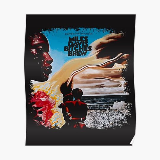 Discover Miles Davis Bitches Brew Premium Matte Vertical Poster